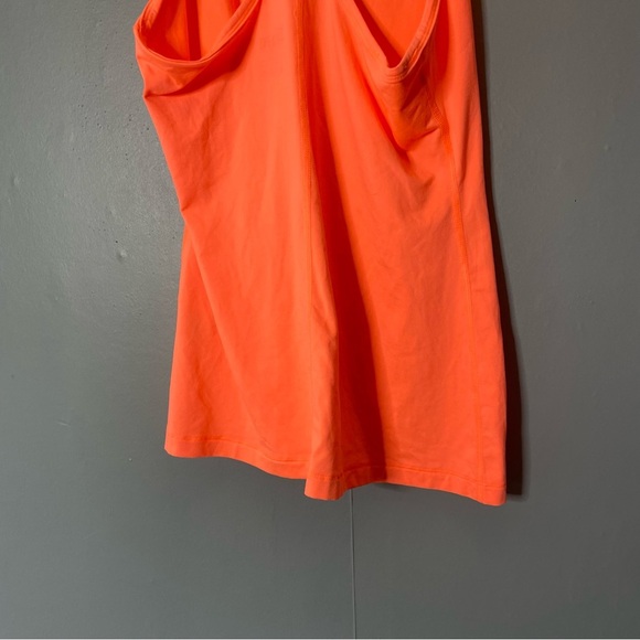 Nike Women's Orange Racerback Tank Top size medium - Picture 7 of 8